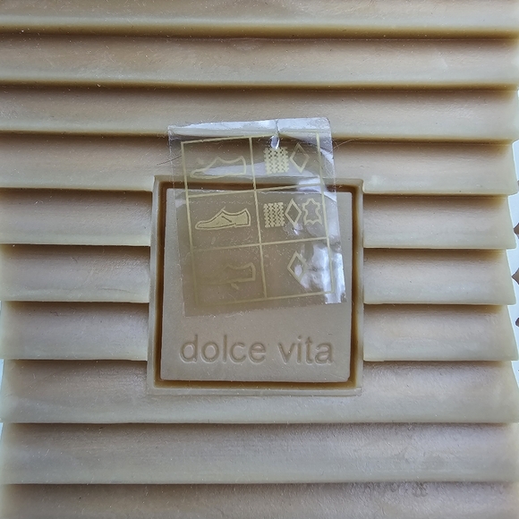 NWOT Dolce Vita Denae Dolan Lace-Up Platform Sneakers, Sandstone Knit, Women's 9 - Picture 14 of 16